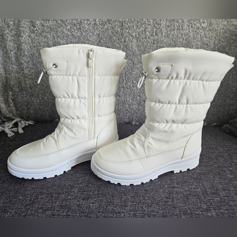 Hypocrute white lined snowboots